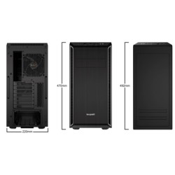 be quiet! Pure Base 600 Argent | Boîtier PC, Mini ITX / Mic | JDB-Info