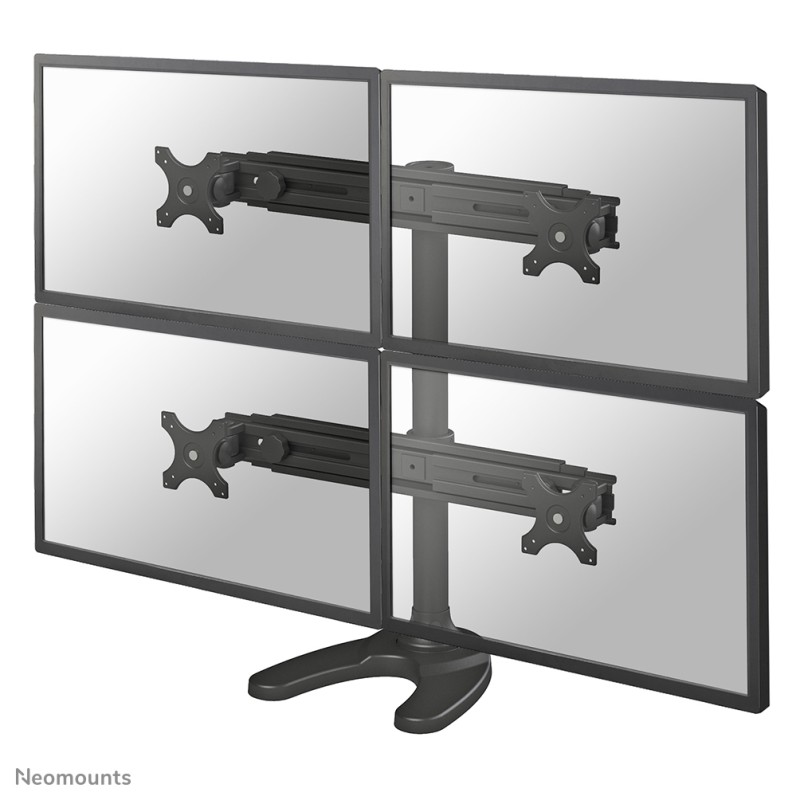 Neomounts FPMA-D700DD4 support d'écran plat pour bureau 76, | JDB-Info