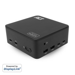 ACT Station d'accueil USB-C universelle 4K, pour 3 moniteur | JDB-Info