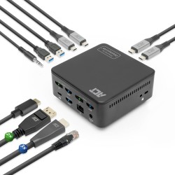 ACT Station d'accueil USB-C universelle 4K, pour 3 moniteur | JDB-Info