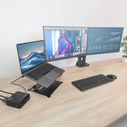ACT Station d'accueil USB-C universelle 4K, pour 2 moniteur | JDB-Info