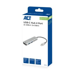 ACT AC7072 hub & concentrateur USB 3.2 Gen 1 (3.1 Gen 1) Ty | JDB-Info