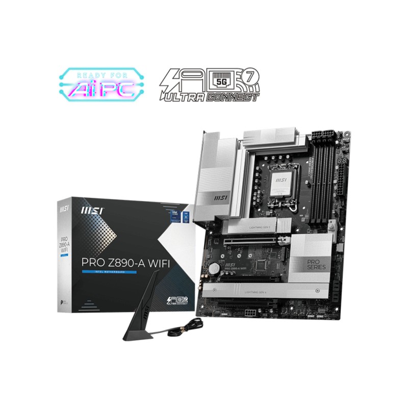 MSI PRO Z890-A WIFI carte mère Intel Z890 LGA 1851 (Socket | JDB-Info