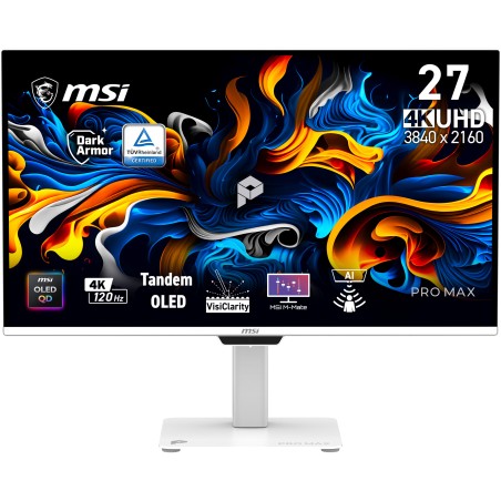MSI Pro MAX 271UPXW12G écran plat de PC 67,3 cm (26.5") 384 | JDB-Info