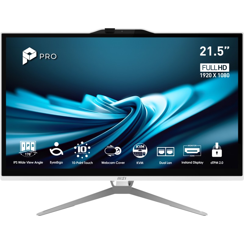 MSI Pro AP222T 14M-623EU Intel® Pentium® Gold G7400 54,6 cm | JDB-Info