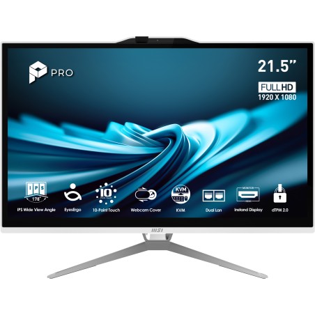 MSI Pro AP222T 14M-623EU Intel® Pentium® Gold G7400 54,6 cm | JDB-Info