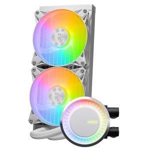 MSI MAG Coreliquid E240 WHITE Carte-mère, Processeur Refroi | JDB-Info