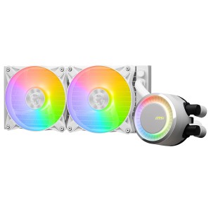MSI MAG Coreliquid E240 WHITE Carte-mère, Processeur Refroi | JDB-Info
