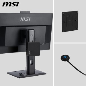 MSI Cubi NUC AI+ 3MG-003BEU USFF Noir 386H Intel SoC FCBGA2 | JDB-Info