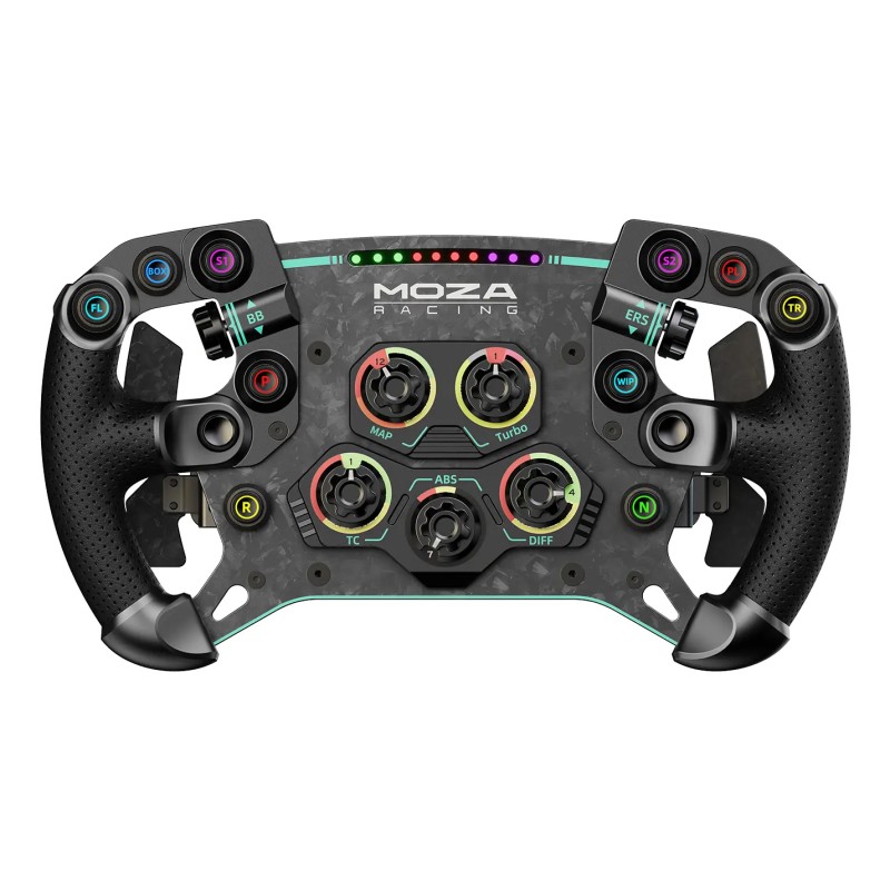 Moza Racing RS056 accessoire de jeux vidéo Noir Volant | JDB-Info