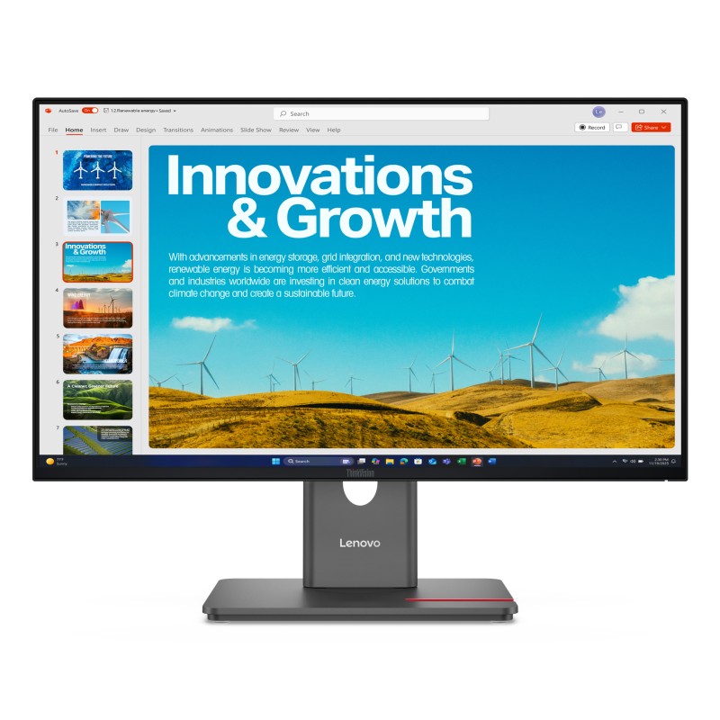 Lenovo ThinkVision P24QD-40 écran plat de PC 60,5 cm (23.8" | JDB-Info