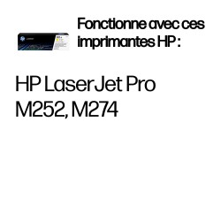 HP 201A toner LaserJet Jaune authentique | JDB-Info