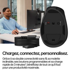 HP Souris ergonomique inclinable 720M | JDB-Info