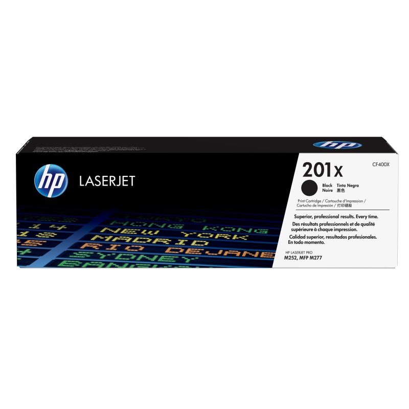 HP 201X toner LaserJet Noir grande capacité authentique | JDB-Info
