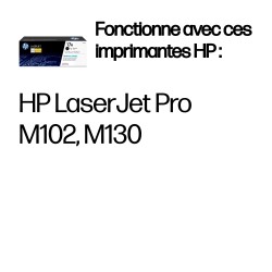 HP 17A Toner LaserJet noir authentique | JDB-Info
