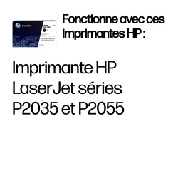 HP 05A toner LaserJet noir authentique | JDB-Info