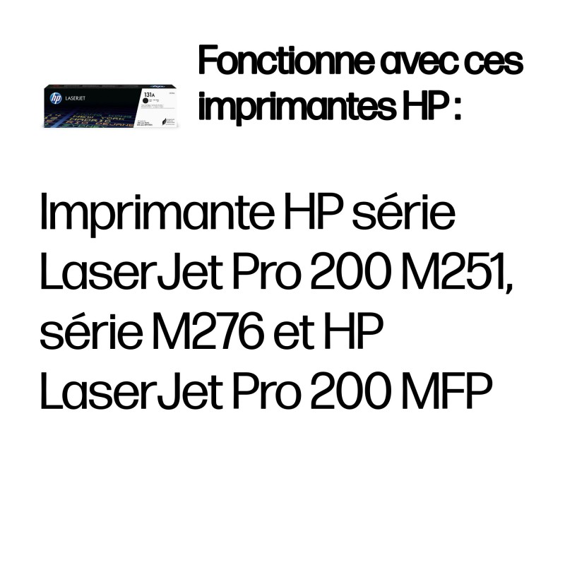 HP 131A toner LaserJet noir authentique | JDB-Info