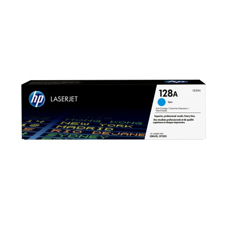 HP 128A toner LaserJet cyan authentique | JDB-Info