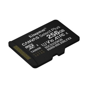 Kingston Technology Canvas Select Plus Gen3 256 Go MicroSDX | JDB-Info