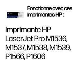 HP 78A toner LaserJet noir authentique | JDB-Info