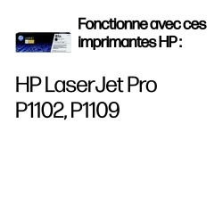 HP 85A toner LaserJet noir authentique | JDB-Info