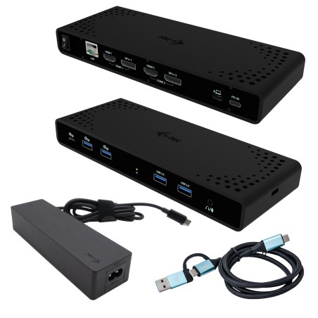 i-tec CADUA4KDOCKPDB100 station d'accueil Avec fil USB 3.2 | JDB-Info