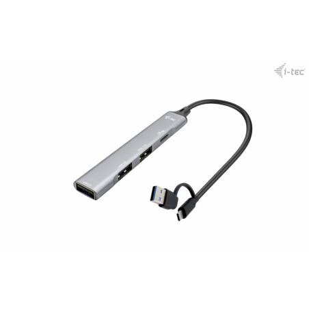 i-tec CAHUBMETALMINI4 hub & concentrateur USB 3.2 Gen 1 (3. | JDB-Info