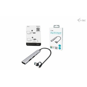 i-tec CAHUBMETALMINI4 hub & concentrateur USB 3.2 Gen 1 (3. | JDB-Info