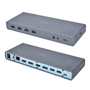 i-tec CADUAL4KDOCK station d'accueil Avec fil USB 3.2 Gen 1 | JDB-Info