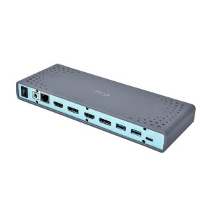 i-tec CADUAL4KDOCK station d'accueil Avec fil USB 3.2 Gen 1 | JDB-Info