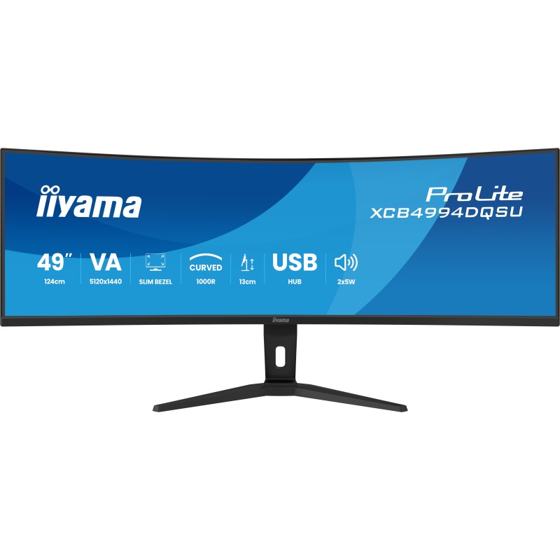 iiyama ProLite XCB4994DQSU-B1 écran plat de PC 124,5 cm (49 | JDB-Info