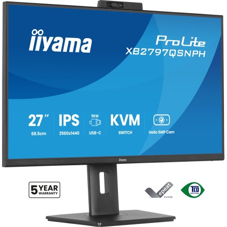 iiyama ProLite XB2797QSNPH-B1 écran plat de PC 68,6 cm (27" | JDB-Info