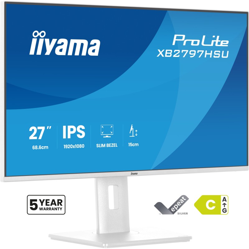iiyama ProLite XB2797HSU-W1 écran plat de PC 68,6 cm (27") | JDB-Info