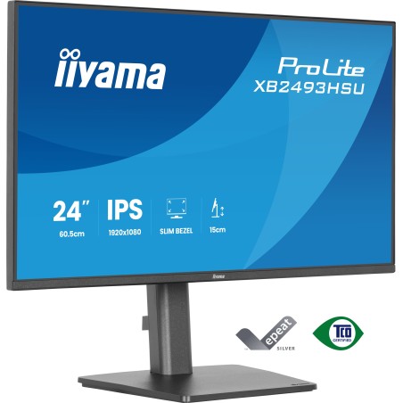 iiyama ProLite XB2493HSU-B1 écran plat de PC 60,5 cm (23.8" | JDB-Info
