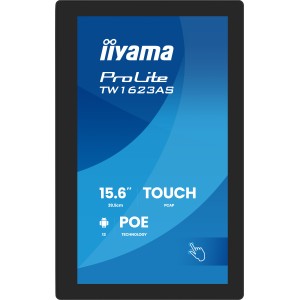 iiyama TW1623AS-B3P écran plat de PC 39,6 cm (15.6") 1920 x | JDB-Info