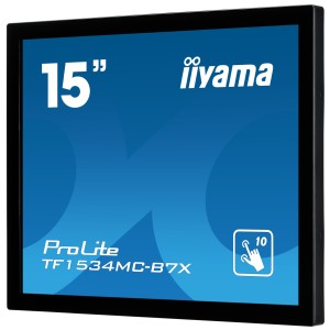 iiyama TF1534MC-B7X écran plat de PC 38,1 cm (15") 1024 x 7 | JDB-Info