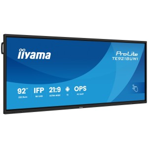 iiyama TE9218UWI-B1AG Écran d'affichage dynamique En forme | JDB-Info