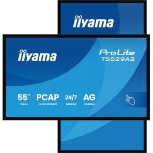 iiyama T5529AS-B1AG Écran d'affichage dynamique En forme de | JDB-Info
