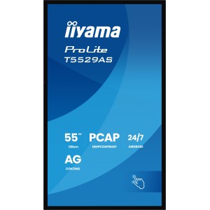 iiyama T5529AS-B1AG Écran d'affichage dynamique En forme de | JDB-Info