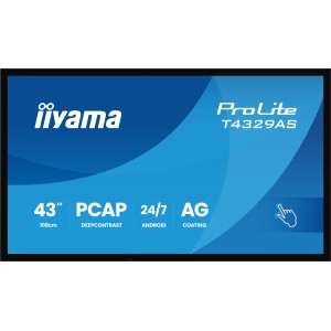 iiyama T4329AS-B1AG écran plat de PC 108 cm (42.5") 3840 x | JDB-Info