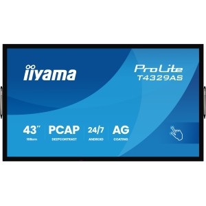 iiyama T4329AS-B1AG écran plat de PC 108 cm (42.5") 3840 x | JDB-Info