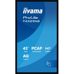iiyama T4329AS-B1AG écran plat de PC 108 cm (42.5") 3840 x | JDB-Info