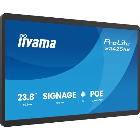 iiyama ProLite S2425AS-B1P Écran plat de signalisation numé | JDB-Info