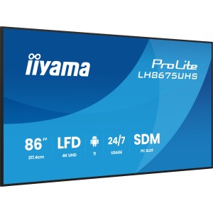 iiyama LH8675UHS-B2AG Écran d'affichage dynamique Écran pla | JDB-Info