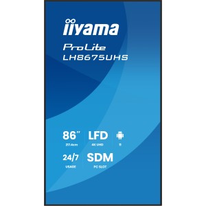 iiyama LH8675UHS-B2AG Écran d'affichage dynamique Écran pla | JDB-Info