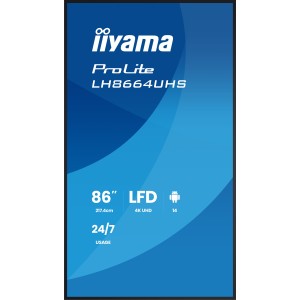 iiyama LH8664UHS-B3AG Écran d'affichage dynamique Écran pla | JDB-Info