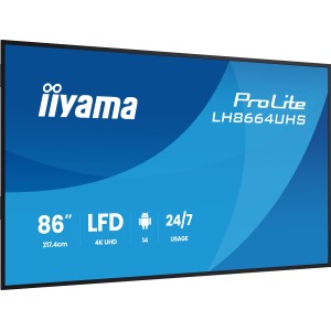 iiyama LH8664UHS-B3AG Écran d'affichage dynamique Écran pla | JDB-Info