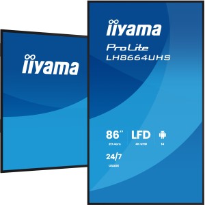 iiyama LH8664UHS-B3AG Écran d'affichage dynamique Écran pla | JDB-Info