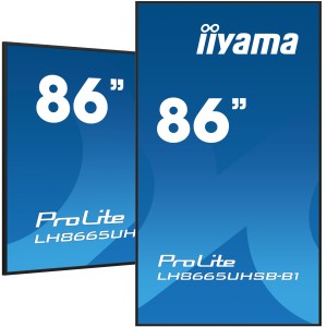iiyama LH8665UHSB-B1 Écran d'affichage dynamique En forme d | JDB-Info