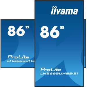 iiyama LH8665UHSB-B1 Écran d'affichage dynamique En forme d | JDB-Info